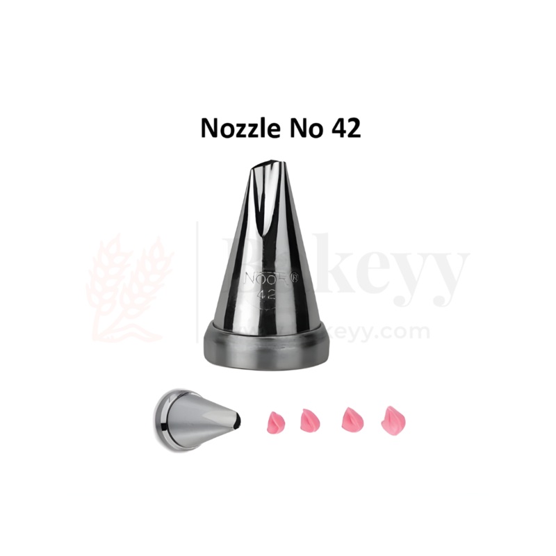 Small Nozzle No.42  Stainless Steel Piping Tip for Cake Decoration