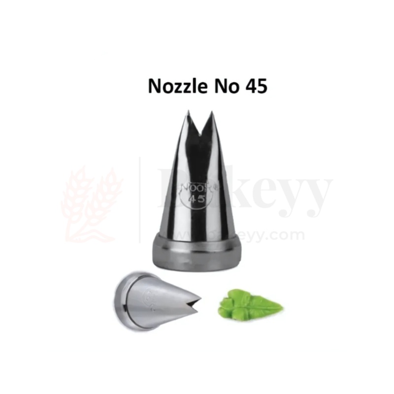 Small Nozzle No.45  Stainless Steel Piping Tip for Cake Decoration