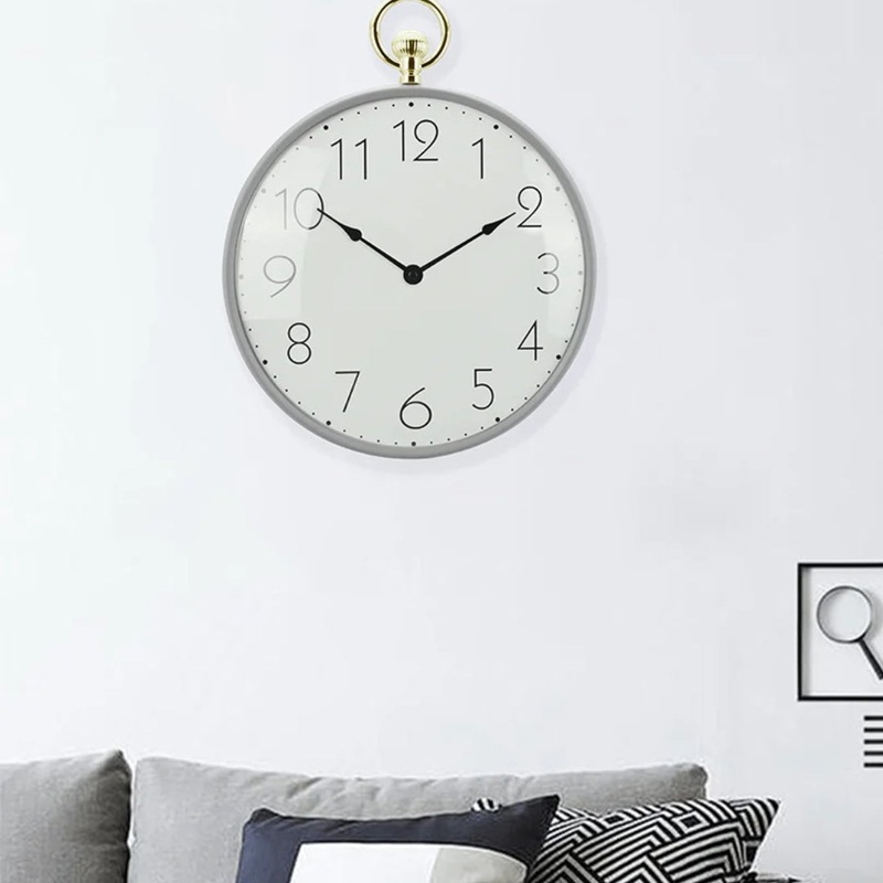 10" Metal Wall Clock