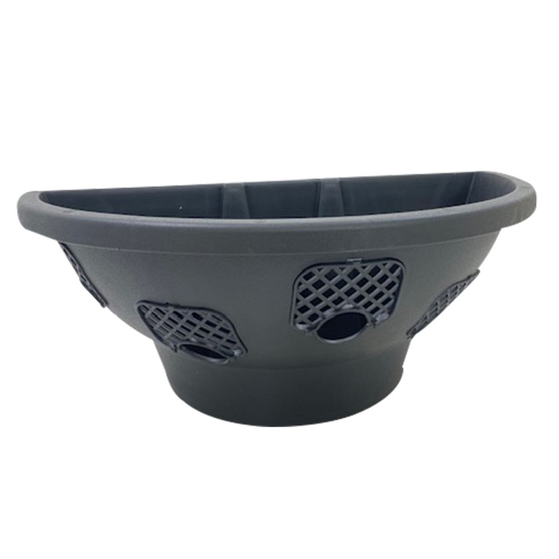 18" Black Easy Pocket Wall Basket