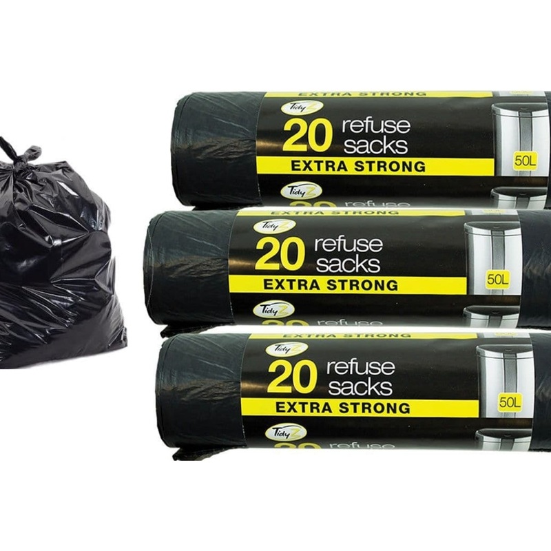 20 Extra Strong Refuse Sacks