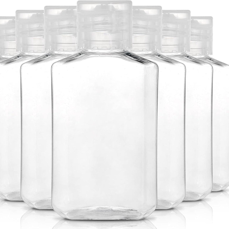 3-Pack 60ml Flip Cap Bottles  Refillable Travel Bottle Set