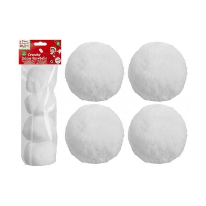 4-Piece Indoor Snowballs