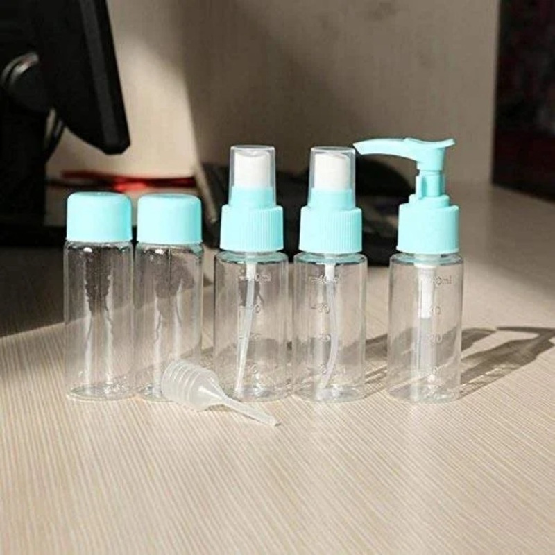 5-Piece Travel Toiletry Set  Refillable