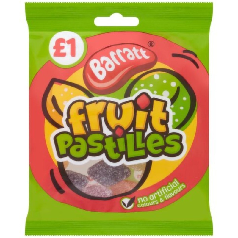 Barr Fruit Pastilles 80g