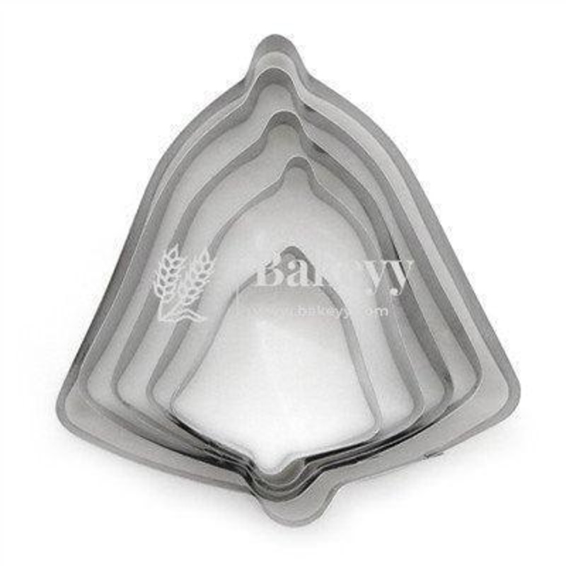 Bell Shape Cookie Cutter | Set Of 5 Stainless Steel Star Cutter Pancake Mould