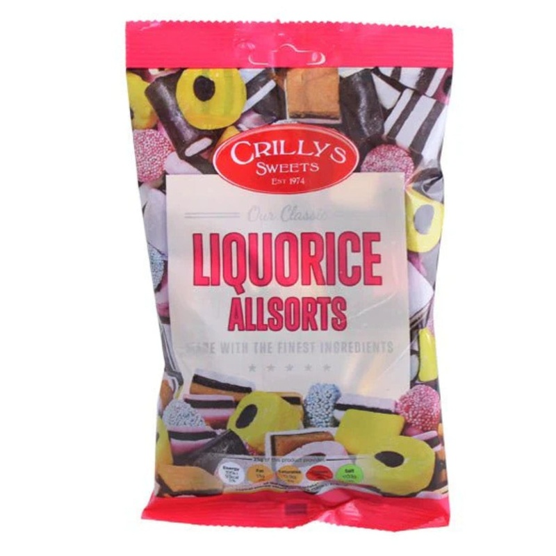 Crillys Liquorice Allsorts 150g