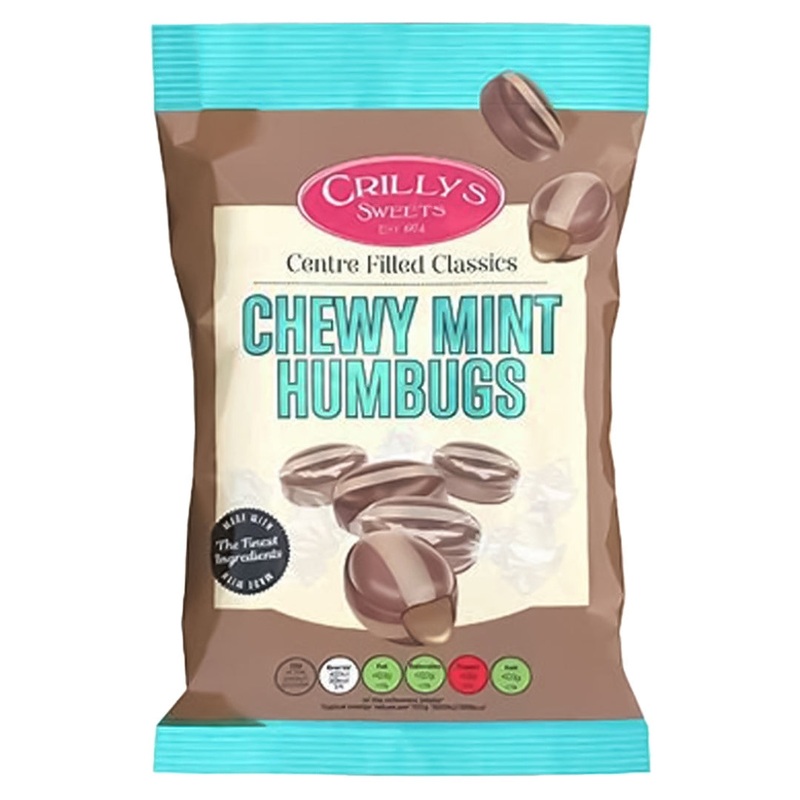 Crillys Mint Humbugs 130g