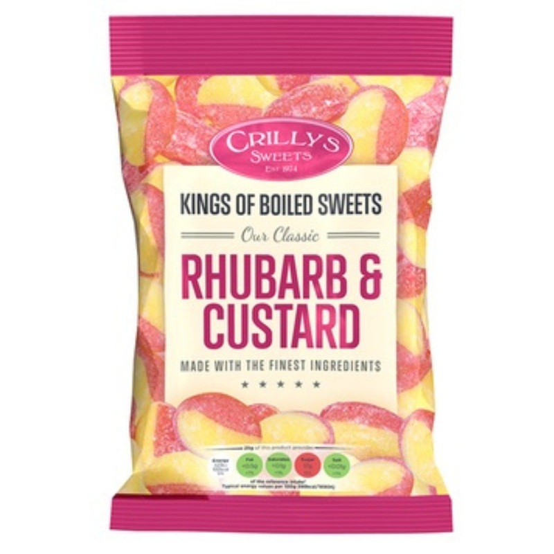 Crillys Rhubarb and Custard 150g