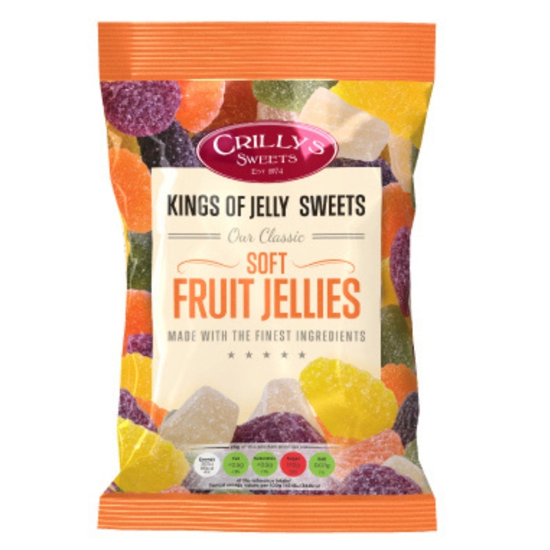 Crillys Soft Fruit Jellies 150g