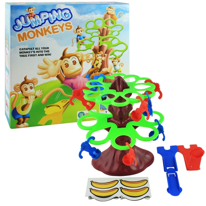 Jumping Monkey Game Set  Fun 2-Player
