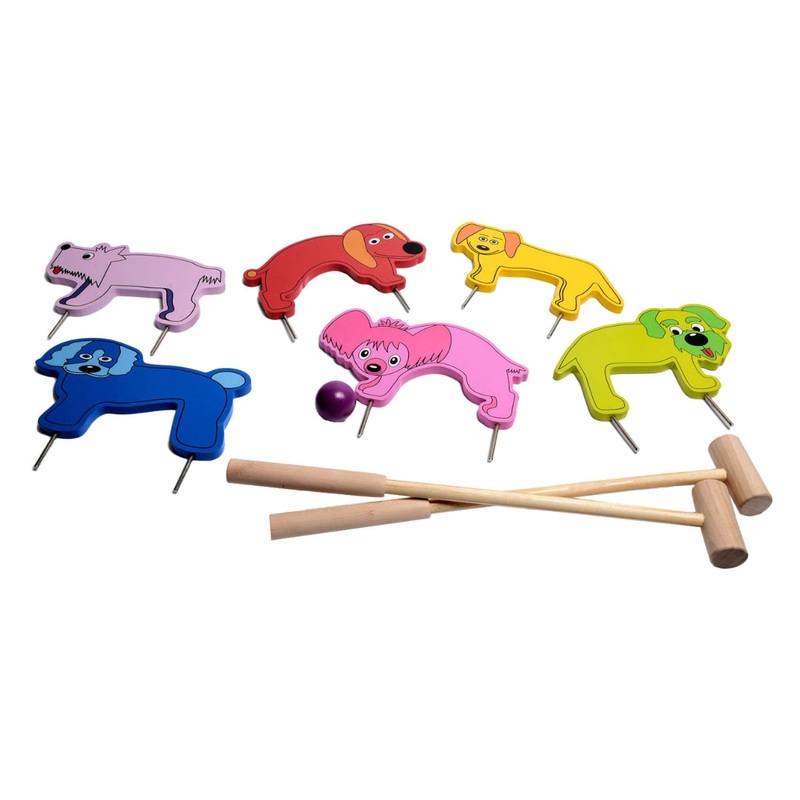 Junior Croquet Set  Fun Outdoor Game for Kids