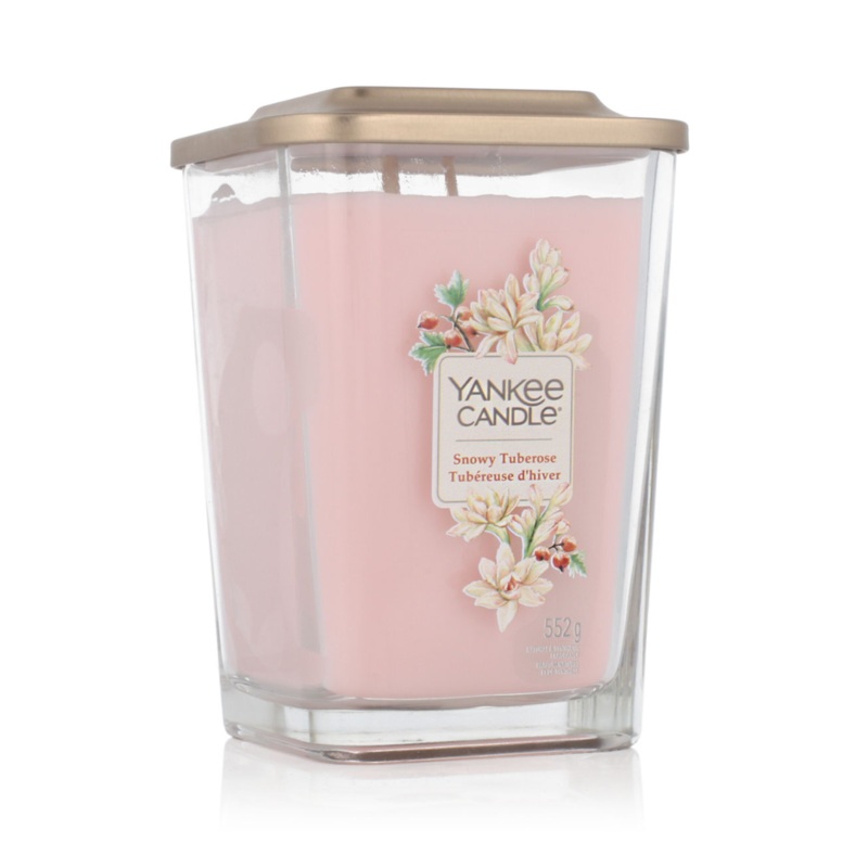 Large Yankee Candle 552g - Snowy Tuberose
