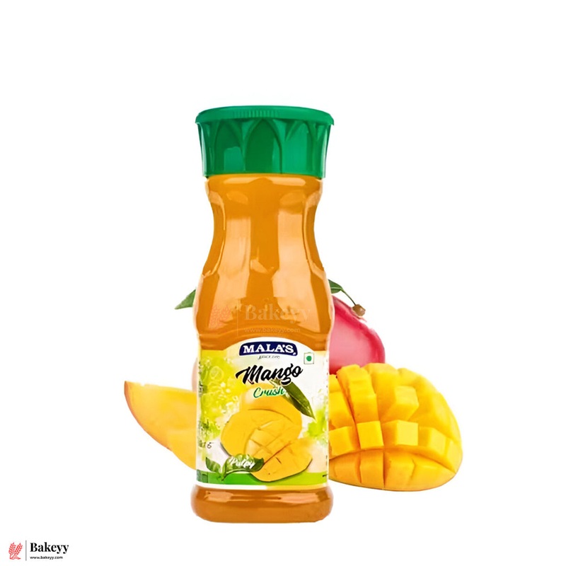 Malas Mango Fruit Crush  250ml | Sweet & Tart Flavour for Beverages & Desserts