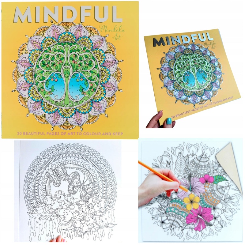 Mindful Mandala Art  Relaxing and Therapeutic Coloring Book