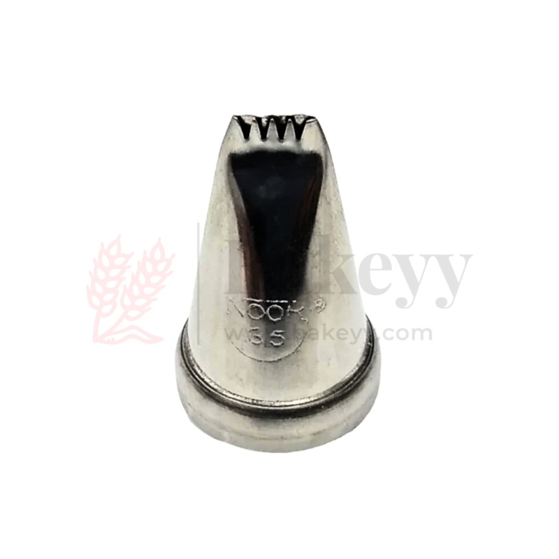 Small Nozzle No.35  Stainless Steel Piping Tip for Cake Decoration