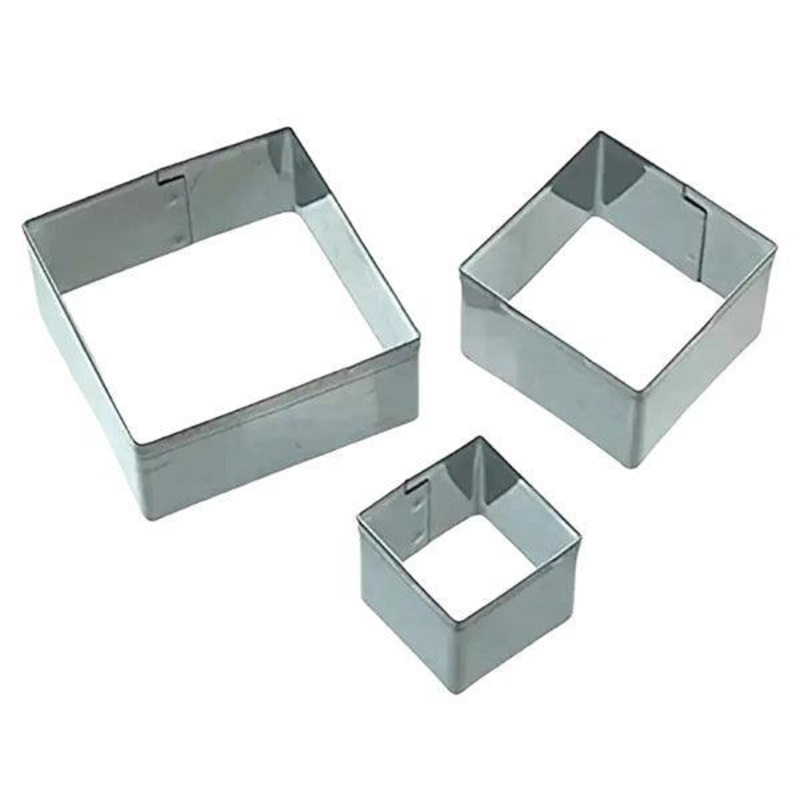 Square Shape Cookie Cutter Set