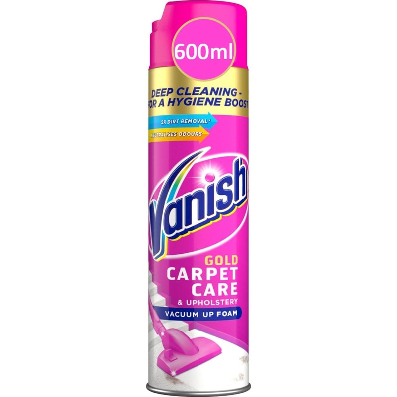 Vanish Gold Foam Carpet Cleaner 600ml