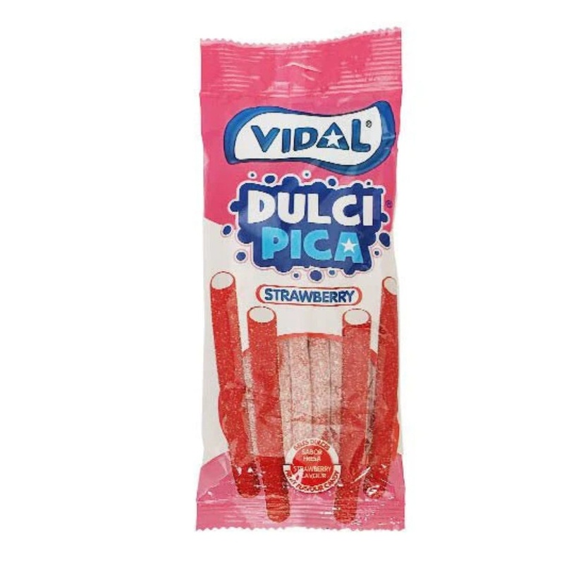Vidal Fizzy Strawberry Pencils 90G