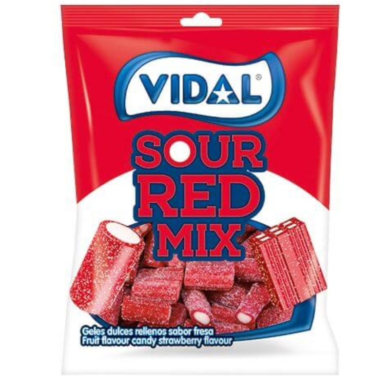 Vidal Sour Red Mix 90G