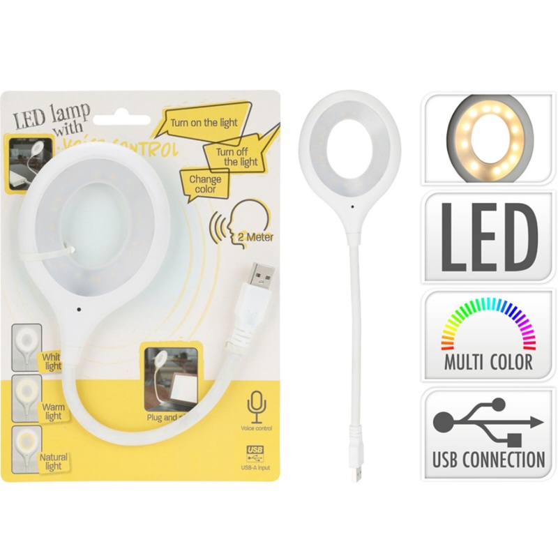 Voice Control LED Lamp