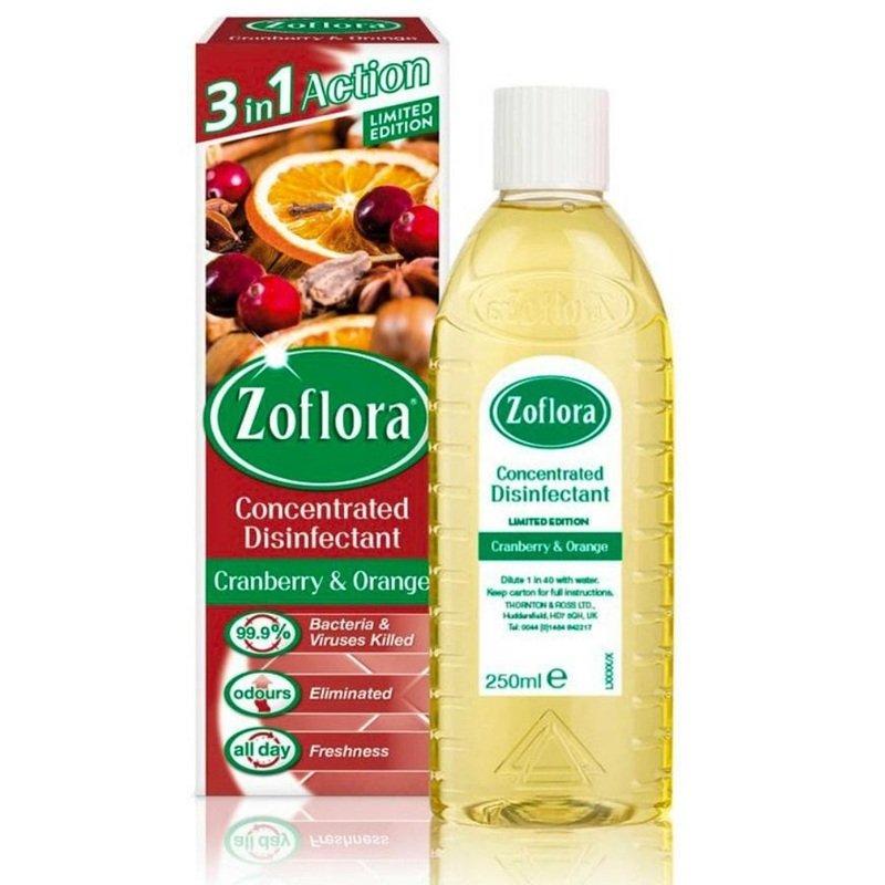 Zoflora Cranberry & Orange 250ml