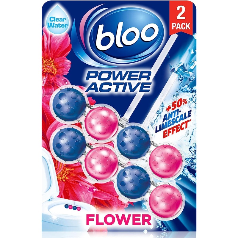 Bloo Power Active Toilet Rim Block