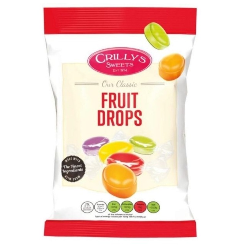 Crillys Fruit Drops 130g