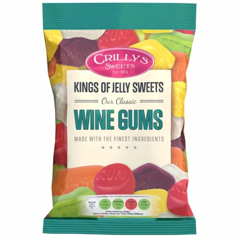 Crillys Wine Gums 150g