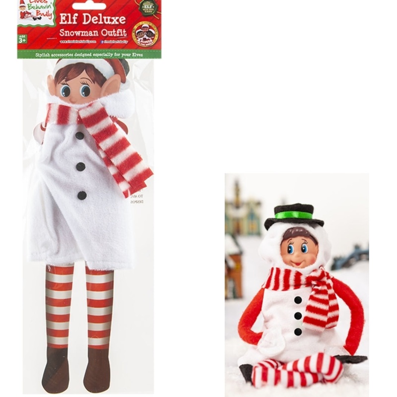 Elf Deluxe Snowman Outfit