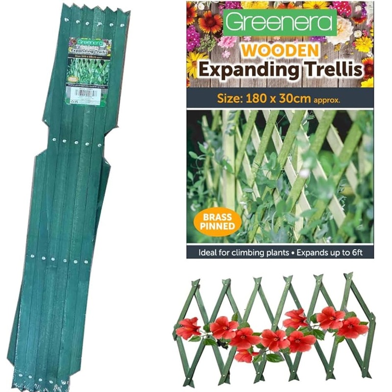 Expanding Wooden Trellis 180x30cm