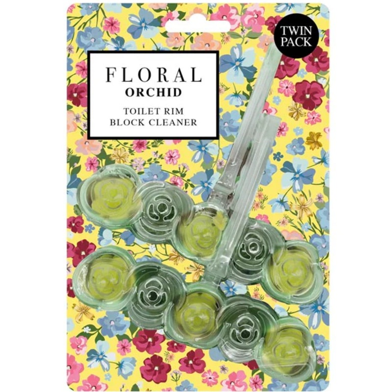 Floral Flush Toilet Block 90g