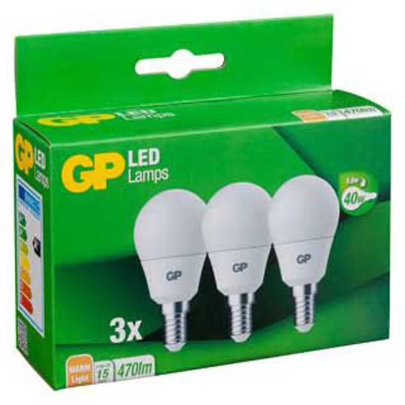 GP LED Bulb 40W E14 3PK