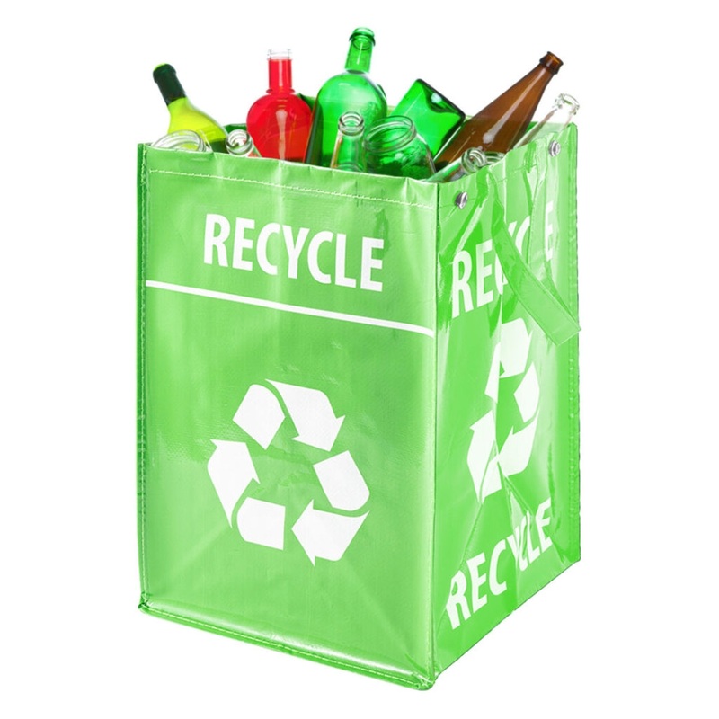 Green Recycle Waste Bag