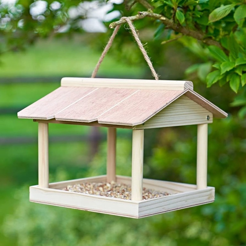 Hanging Bird Table  Outdoor Feeder