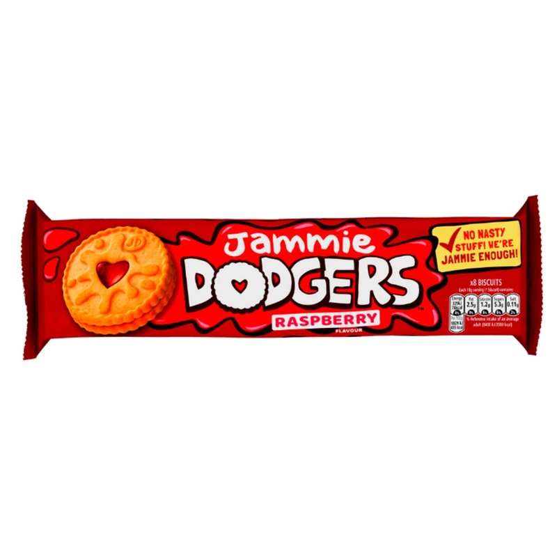 Jammie Dodgers 8 Raspberry Biscuits 140g