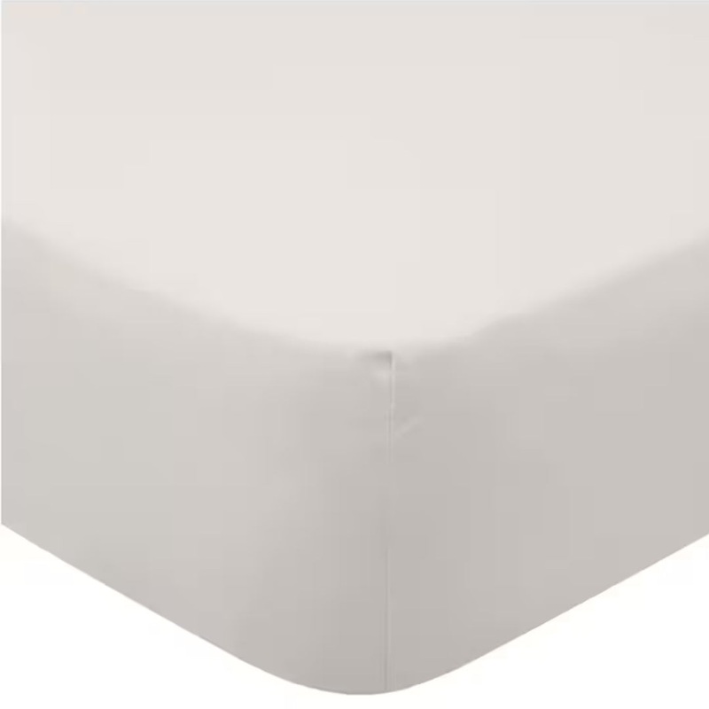 King White Fitted Sheet