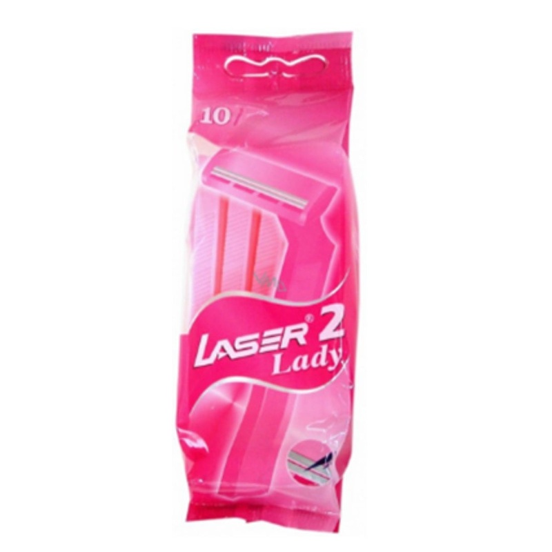 Laser 10-Pack Ladies Razors