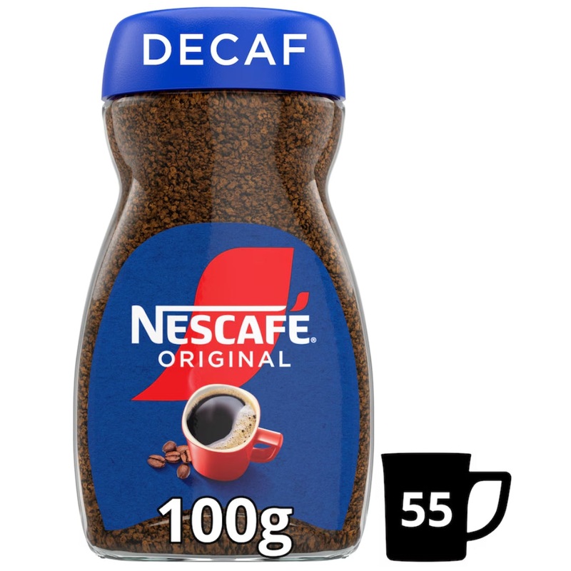 Nescaf Original Decaf Instant Coffee 100g