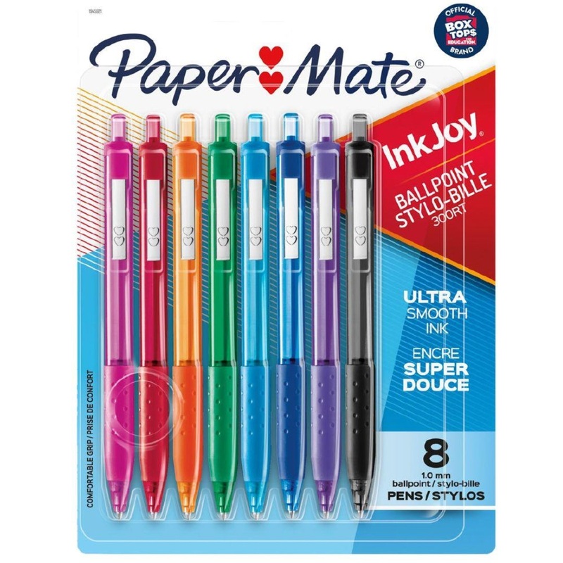 PaperMate InkJoy Ballpoint Pens  8-Pack Assorted Colours