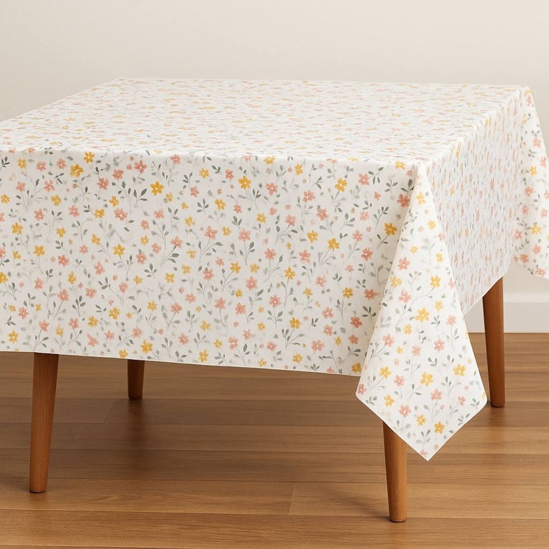 PEVA Tablecloth  Ditsy Floral