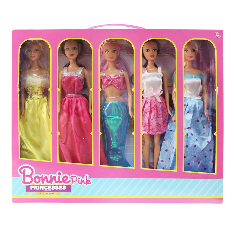 Princess Doll Set  Royal Dress-Up Dolls