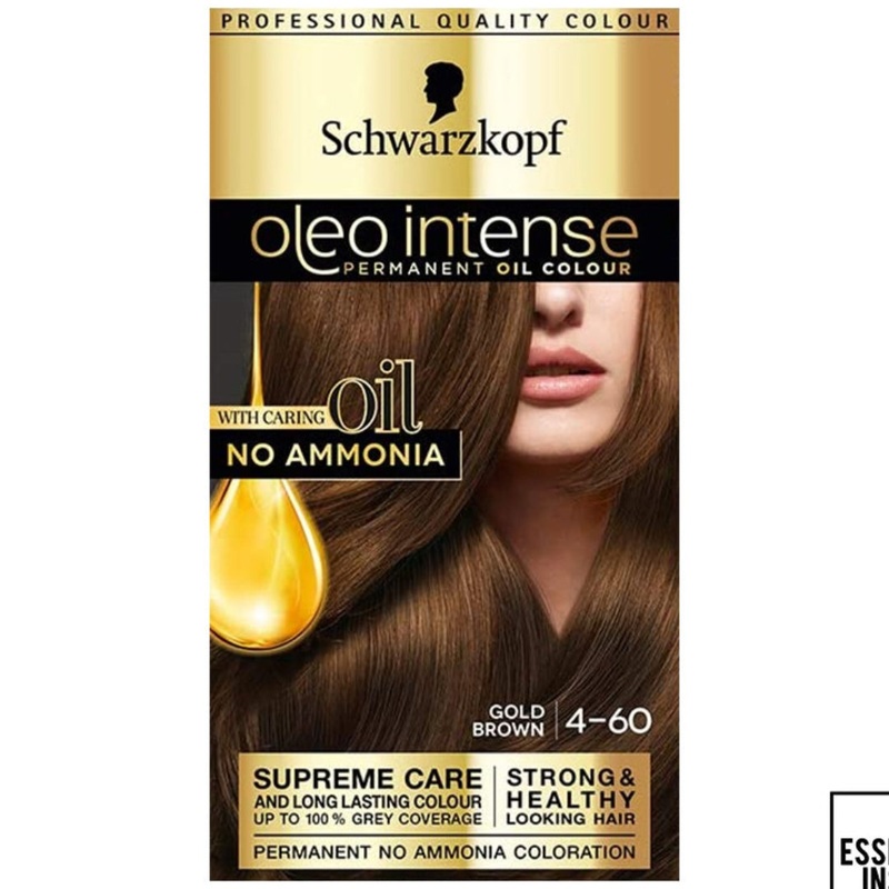 Schwarzkopf Oleo Intense Hair Dye 4-60 Golden Brown