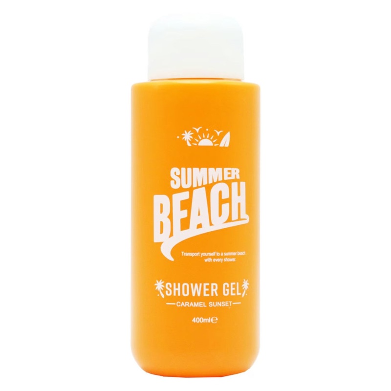 Summer Beach Shower Gel in Caramel 400mL
