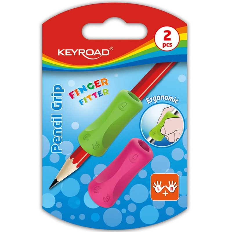 2pc Soft Pen Grip  Carded