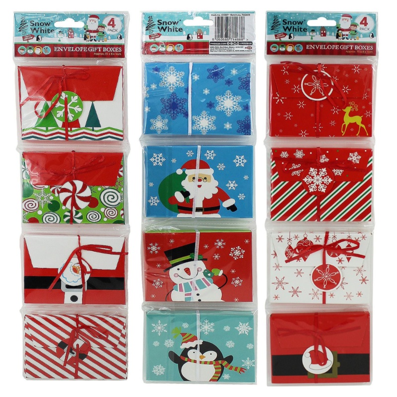 4-Pack Envelope Gift Box