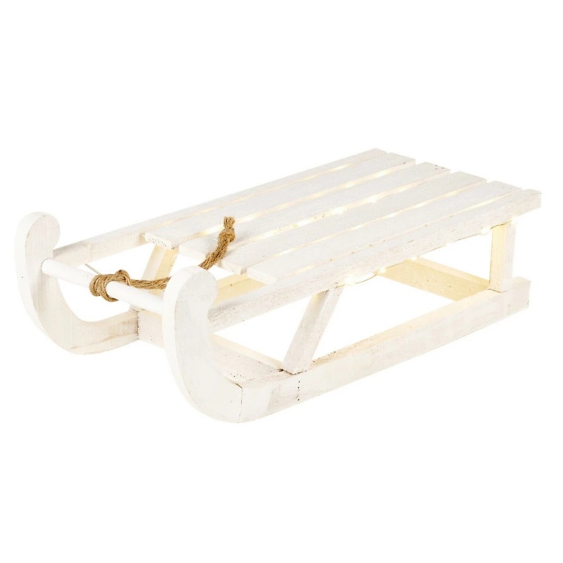 50cm LED Light-Up White Sledge
