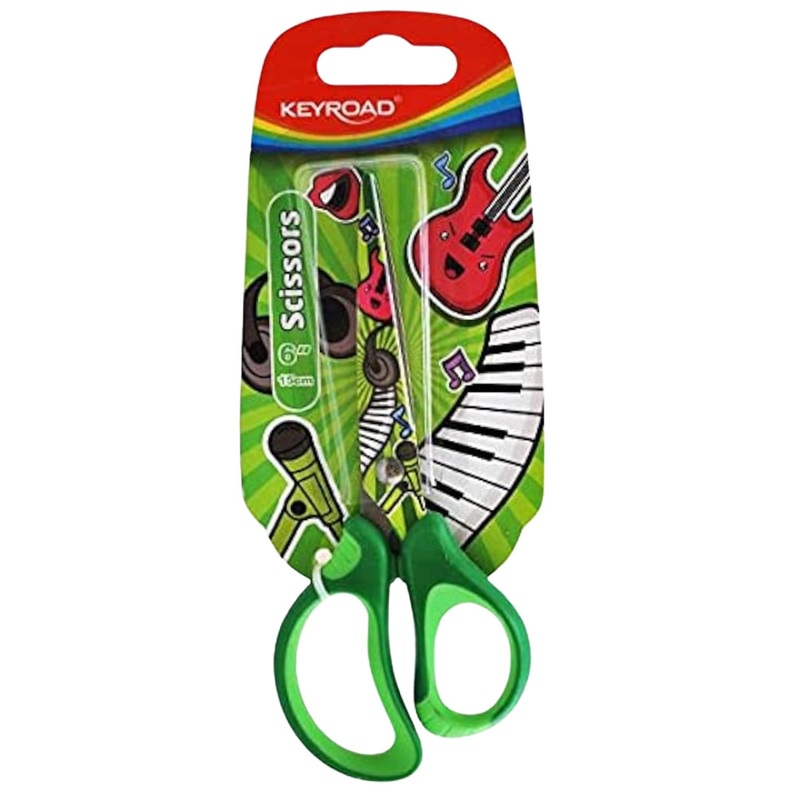 6" Childrens Scissors with Soft Grip Handle