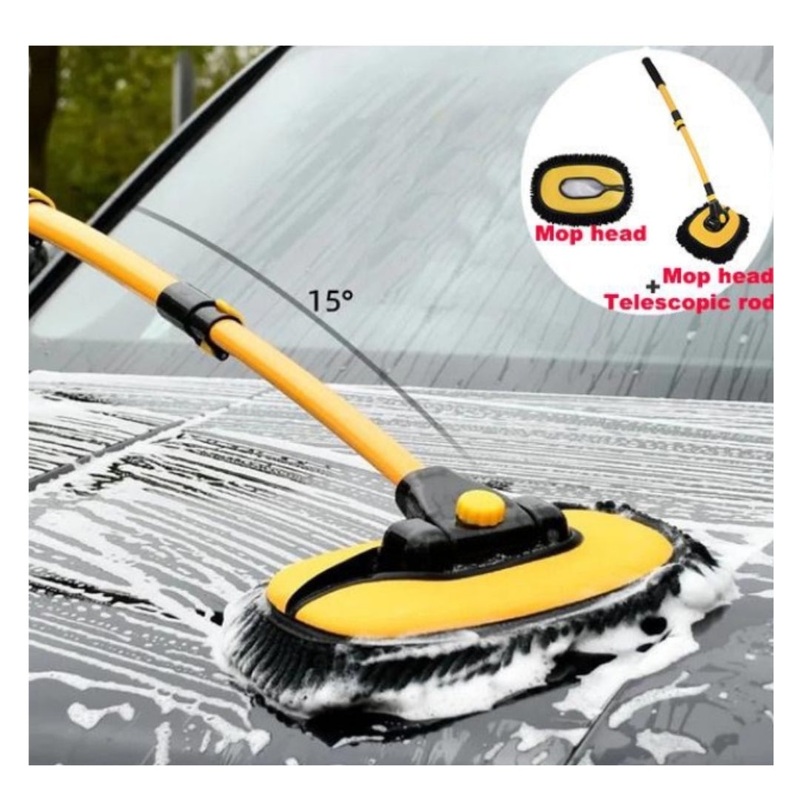 Extendable Car Wash Brush with Telescopic Handle