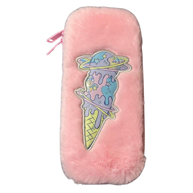 Furry EVA Ice Cream Pencil Case